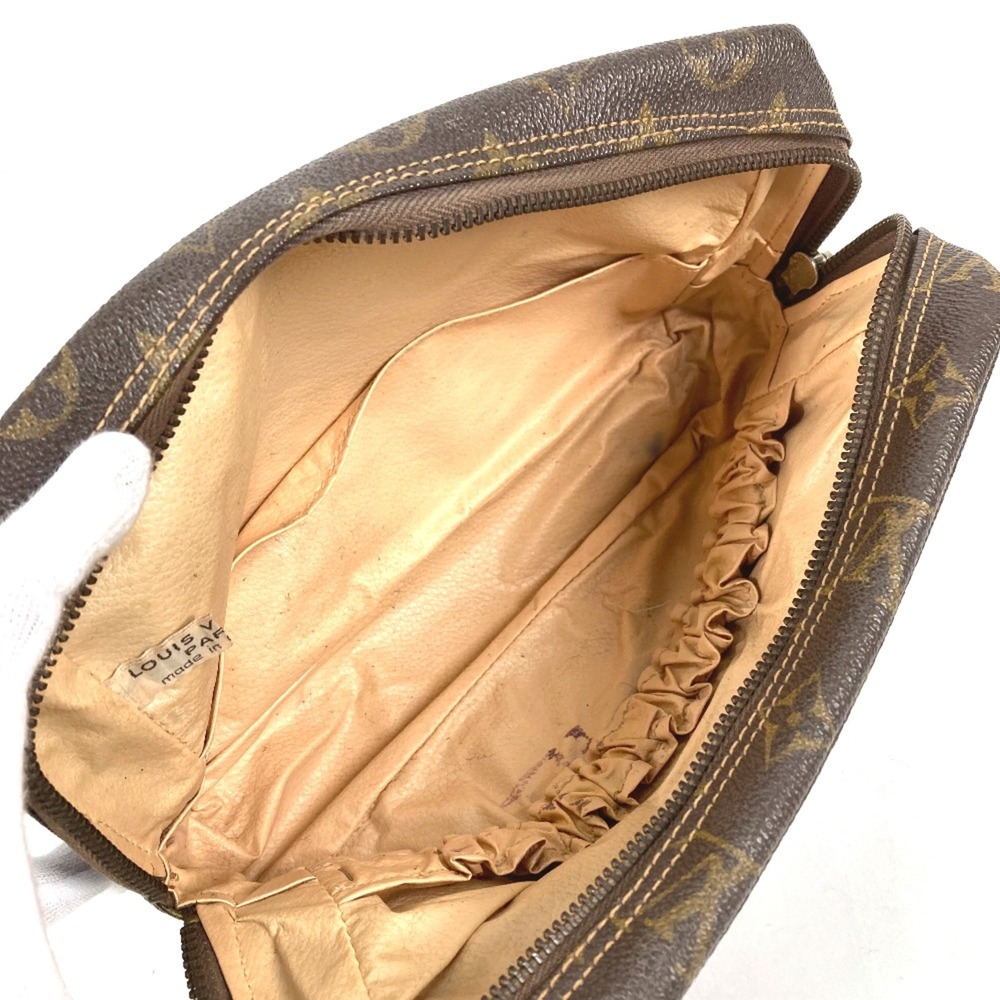 Louis Vuitton M47524 Monogram Makeup pouch Cosmetics Pouch Pouch Brown - Picture 2 of 14
